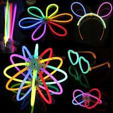 Glow in the Dark Sticks Bracelets - Pack of 15 - 8"