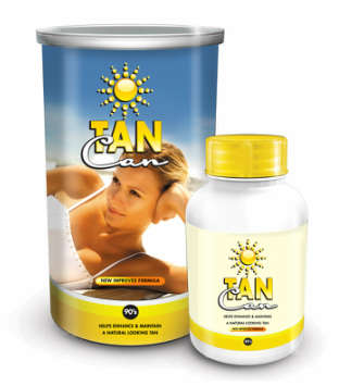 Holistix  - Tan Can - 90 Caps for natural tanning