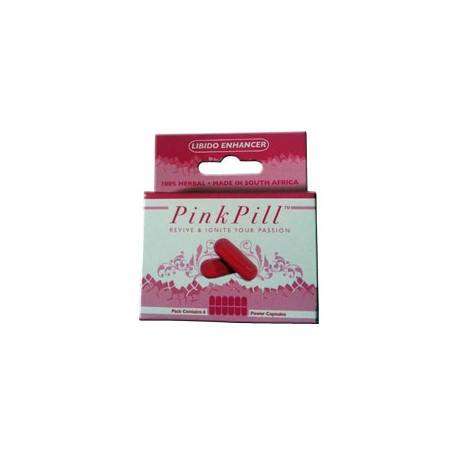 Herbal Pink Pill - 6 Capsules - For Ladies