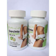 BetterLife - Garcinia Cambogia - 60% HCA - 60 Caps x 2 Bottles