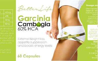 BetterLife - Garcinia Cambogia - 60% HCA - 90 Caps