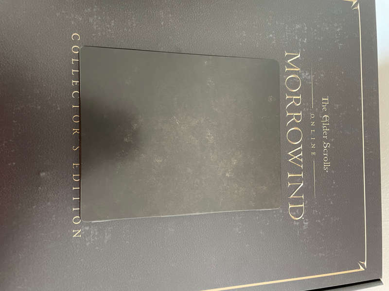 Elder Scrolls Online Morrowind Collector`s Edition
