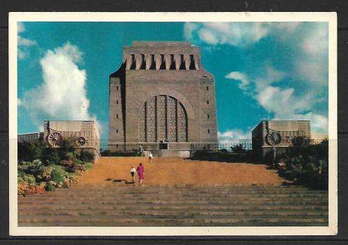 Voortrekker Monument vintage Postcard - un-used