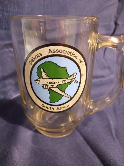 RSA SANDF - Beer mug - Dakota Association of SA - excellent condition.