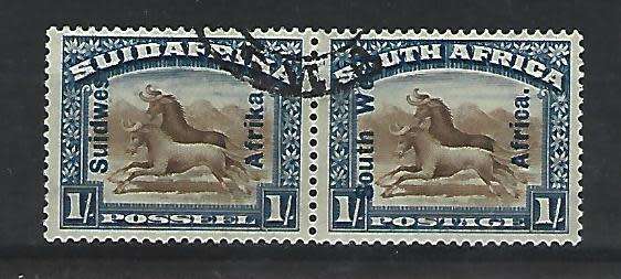 SWA. SACC 77a - Pictorials -  pair used