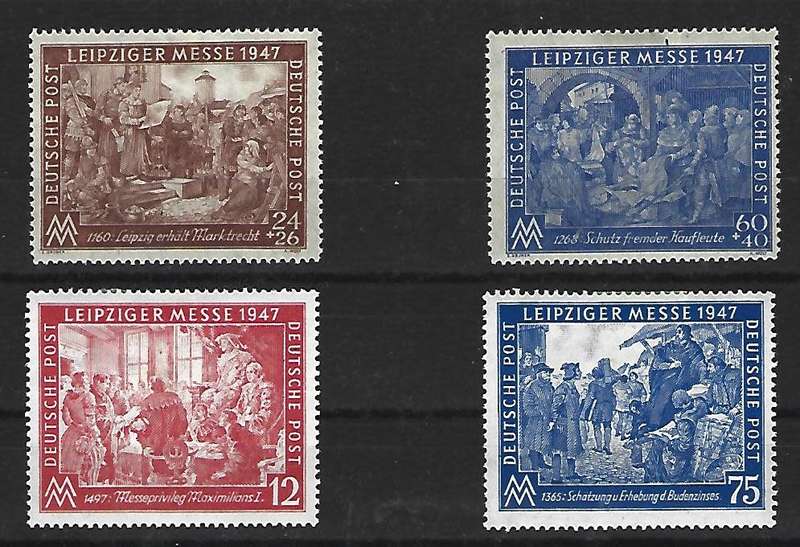 Germany- set of used and mint stamps