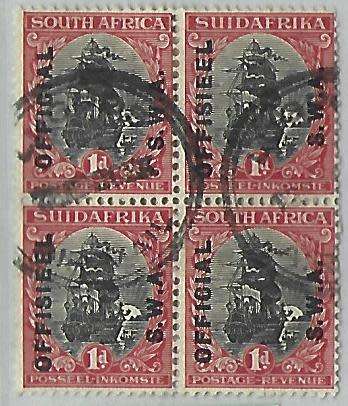 SWA - Official overprint - SACC 10 - used
