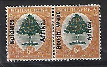 SWA - Overprint - SACC 66- Mint Hinged