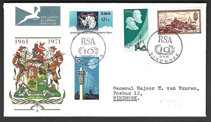 SWA-FDC 3 - 10th Anniversary of Republic