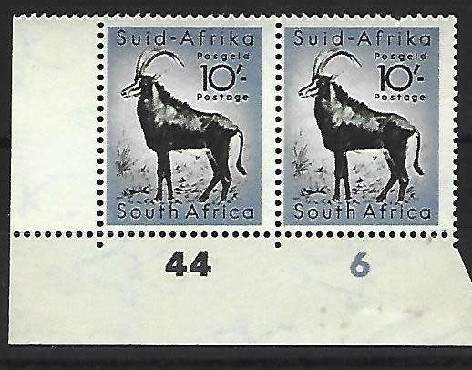 RSA - Union - SACC 163- 10s Sable Antelope - **mint