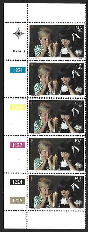 RSA - Control Blocks - SACC 468- 50th Anniversary of S.A. Christmas Fund- **mint