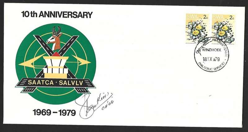 SWA FDC - 10th Anniversary of SAATCA -Variety - Signed