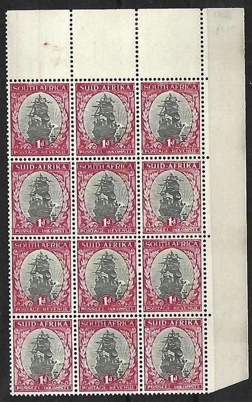 Union of SA -SACC 56 - Variety - Over inking