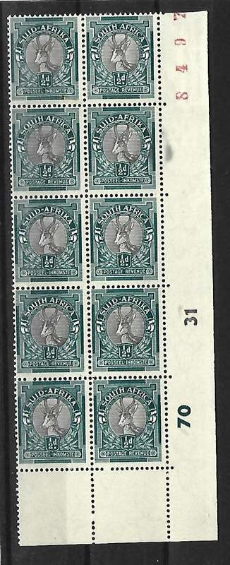 Union of SA -SACC 113 - Variety - Black offset