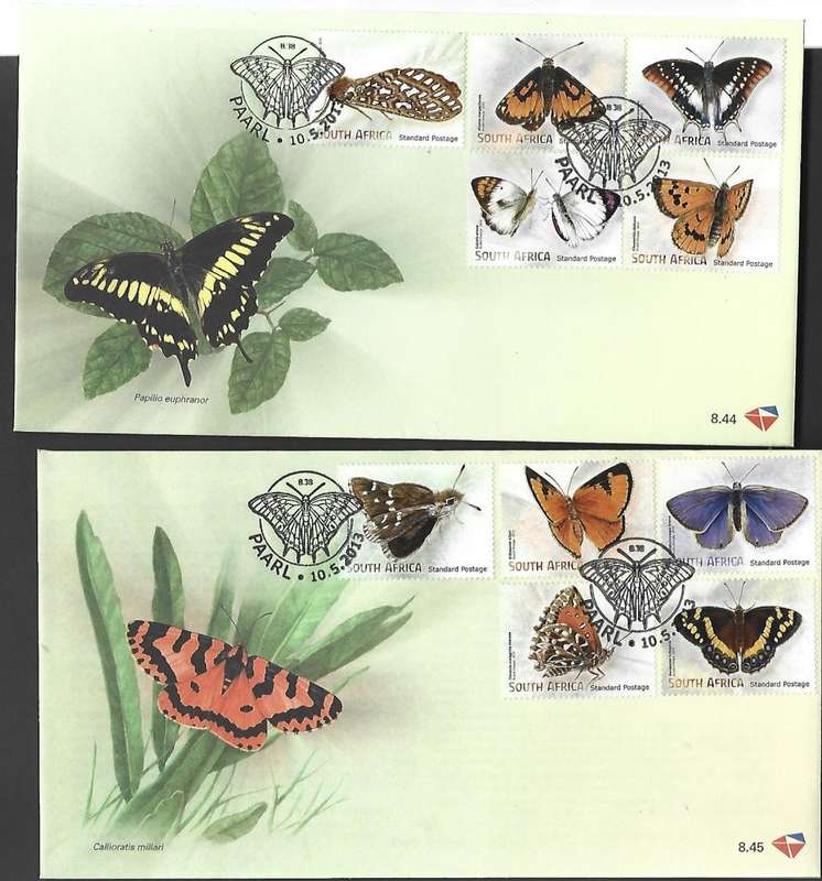 RSA FDC - 8.44 and 8.55 - Butterflies and Moths