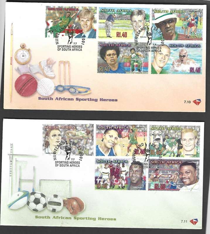RSA FDC - 7.10 and 7.11 - Sporting Heroes