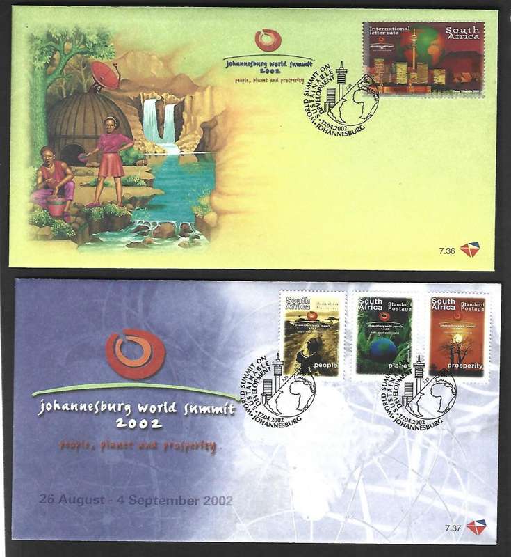 RSA FDC - 7.36 and 7.37 - World summit for Sustainable Development.