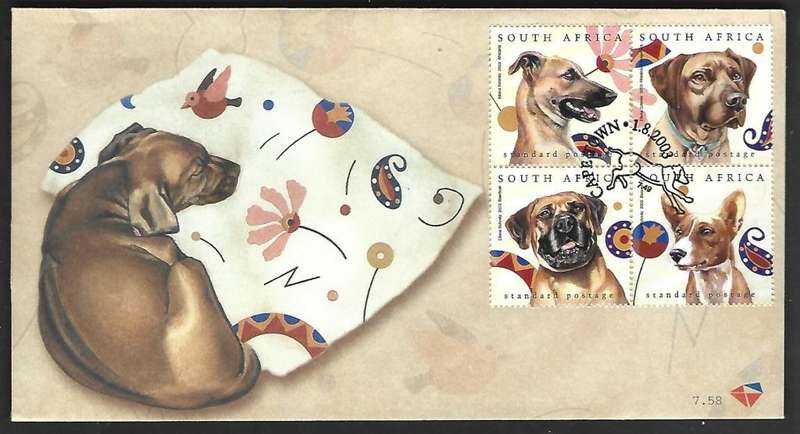 RSA FDC - 7.58 - JUNASS Stamp Exhibition