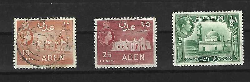 Aden - Set of stamps