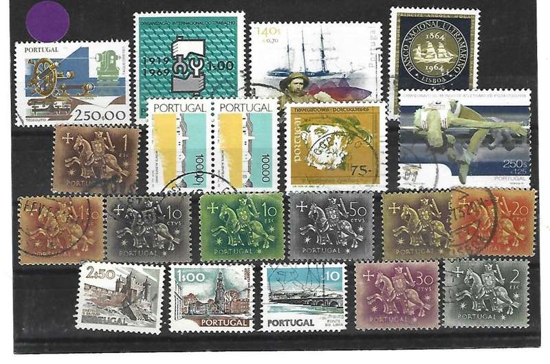 Portugal - set of used stamps