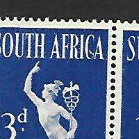 Union of SA - SACC 129 -U.P.U. - Variety- Serif on `C` - **mint