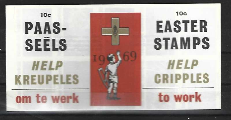 RSA- Booklet of Easter Stamps 1969 - Very good condition