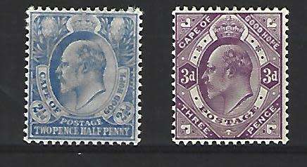 Cape of Good Hope- SACC 68-69 - Mint hinged - As per scan