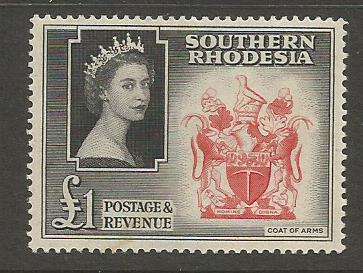 Southern Rhodesia - CC 93  - mint hinged