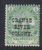 Orange River Colony- SACC 78 - 1/2 d