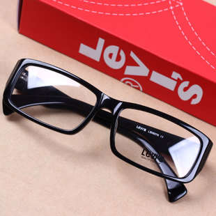 Levi's Eyeglasses Frame For Men (Colour: Black) Included Hard Case & Soft Cloth