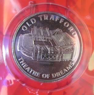 MANCHESTER UNITED COLLECTORS MEDAL