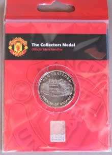 MANCHESTER UNITED COLLECTORS MEDAL