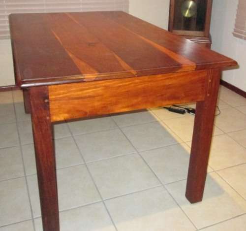 VINTAGE DESK / TABLE WITH 2 DRAWERS