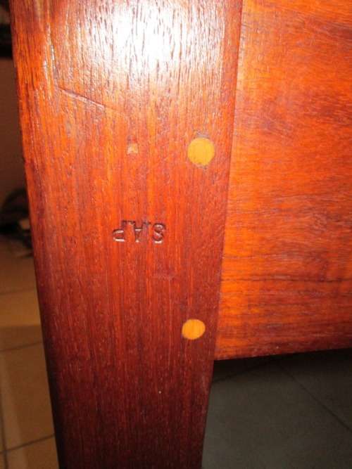 VINTAGE DESK / TABLE WITH 2 DRAWERS