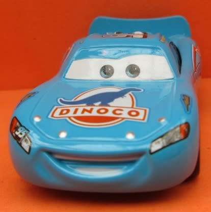 DISNEY / PIXAR - MOVIE CARS - DINOCO LIGHTNING McQUEEN