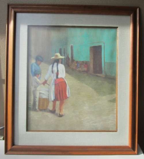ORIGINAL PASTEL PAINTING - FRAMED WITH NON-REFLECTIVE GLASS