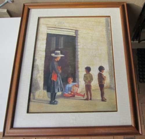 ORIGINAL PASTEL PAINTING - FRAMED WITH NON-REFLECTIVE GLASS