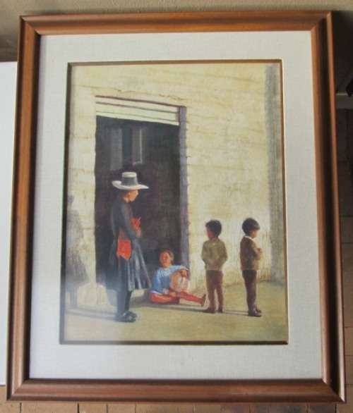 ORIGINAL PASTEL PAINTING - FRAMED WITH NON-REFLECTIVE GLASS