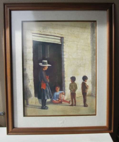 ORIGINAL PASTEL PAINTING - FRAMED WITH NON-REFLECTIVE GLASS