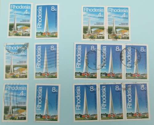 RHODESIA - VARIOUS STAMPS - USED AND UNUSED