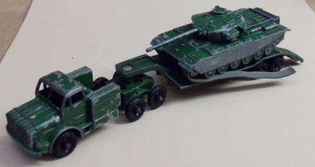 LESNEY No 3 SANKEY 50 TON TANK TRANSPORTER & CENTURION TANK MARK III