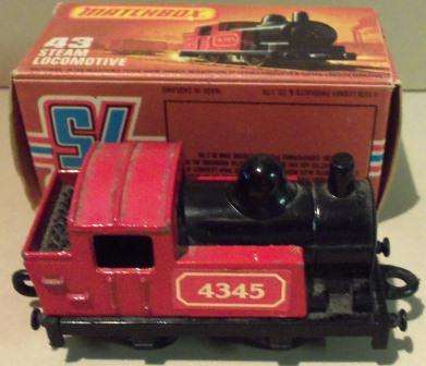 MATCHBOX No 43 - STEAM LOCOMOTIVE
