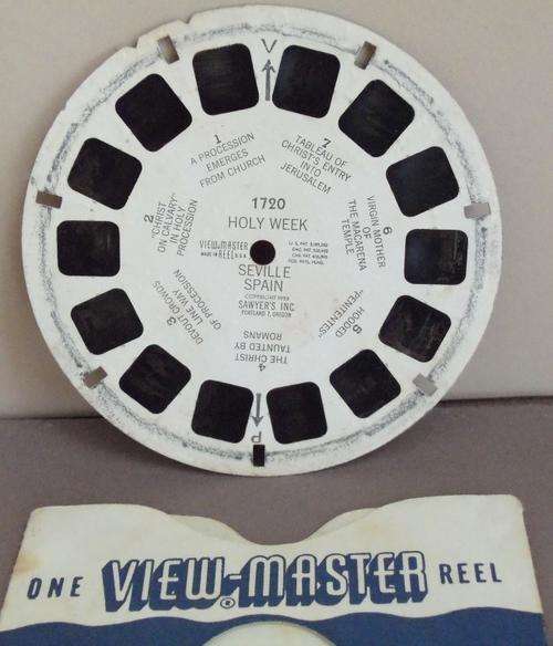 VIEW-MASTER STEREO REELS - HOLY WEEK, SEVILLE SPAIN
