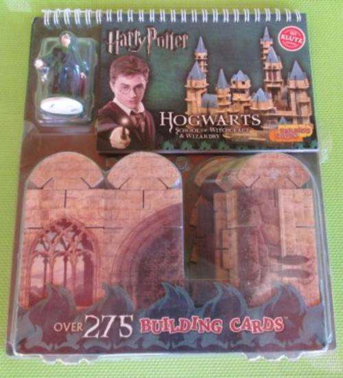 HARRY POTTER - HOGWARTS BUILDING CARDS