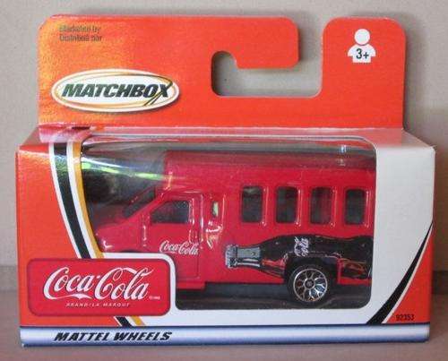 MATCHBOX MATTEL WHEELS - COCA-COLA BRAND GMC