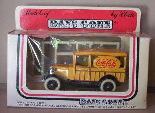 LLEDO MODELS OF DAYS GONE No DG07 - COCA-COLA BRAND DELIVERY VAN