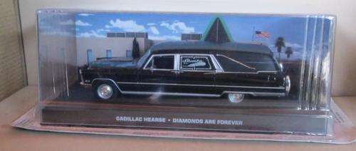 DEL PRADO JAMES BOND COLLECTION   -   CADILLAC HEARSE - DIAMONDS ARE FOREVER