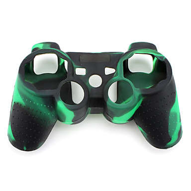 PS3 Controller Silicone Skin (Green & Black)