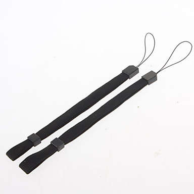 Wrist Strap for Wii Controller - (2x Black Straps)