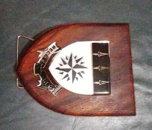 1 RECONAISANCE REG PLAQUE